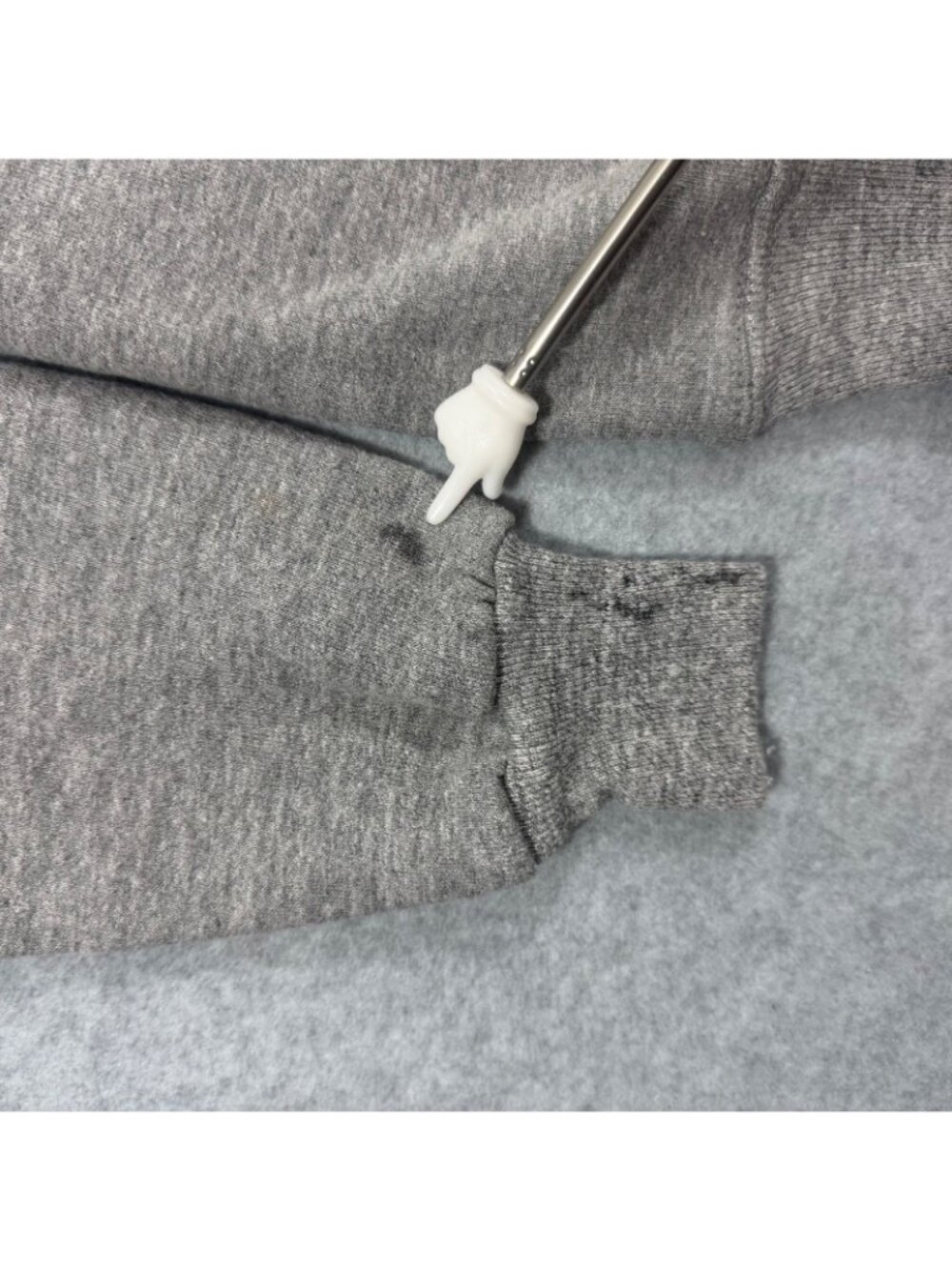 Vintage Russell Athletic Sweatshirt Mens M Gray Made USA Crewneck Pullover - Picture 9 of 11